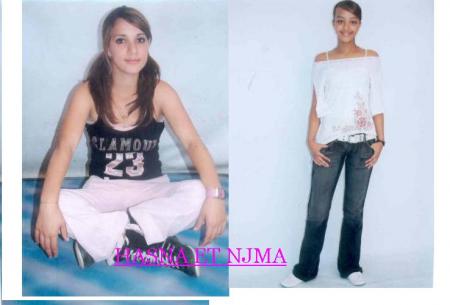 njma et hasna et karim et malika=des amies
